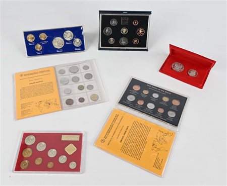 Lotto serie estere Proof e FDC: Gran Bretagna 1984; URSS 1977; Argentina...