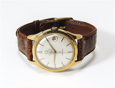 OROLOGIO DA POLSO PER UOMO CON CASSA IN ORO Titus, Geneve, Anni...