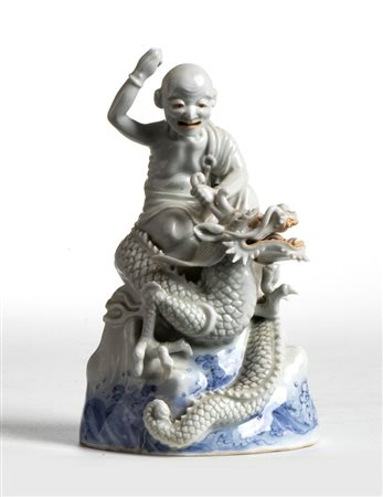  
Figura in porcellana Hirado Giappone, periodo Meiji (1868-1912)
 Alt.: 19 cm