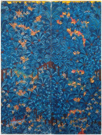  
Ketut Tagen, "Penestanan Klod Ubud Bali" 
 240 x 69 cm