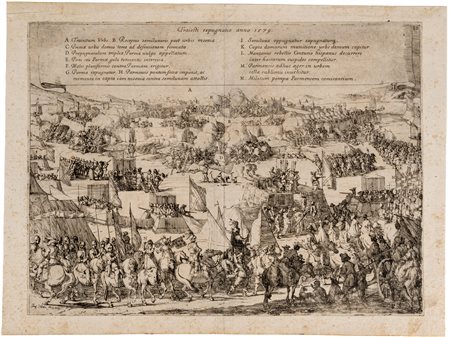 Jean Miel (Beveren-Waas 1599 - Torino 1663) - Assedio di Maastricht