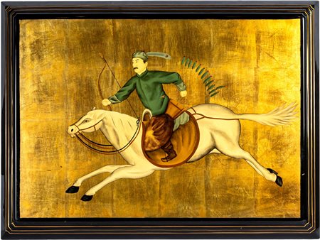 Scuola cinese del secolo XX (?) - Cavaliere