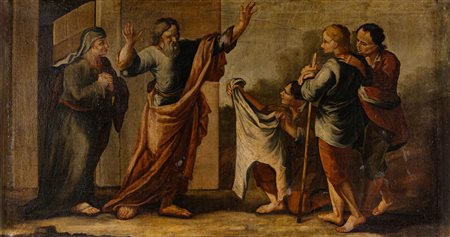 Scuola italiana del secolo XVII - Episodio veterotestamentario