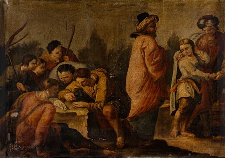 Scuola italiana del secolo XVII - Episodio veterotestamentario
