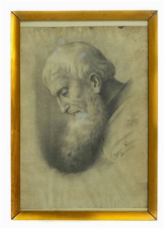 Pierina Cazzani - Frate con barba