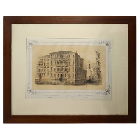Giuseppe Kier ('800)  - Palazzo Foscari Venezia, 1863