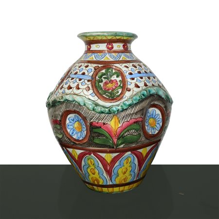 Maioliche  Aretini (1918)  - Vaso policromo