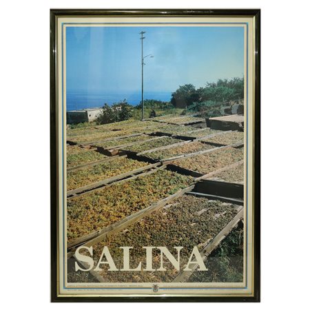 Poligrafico di Palermo - Salina, isole Eolie, asciugatura dell'uva per la Malvasia, 1989