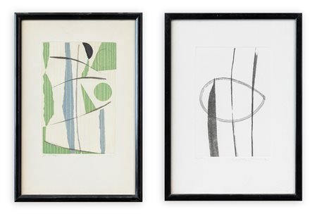 ENRICO DELLA TORRE (1931-2022) - Lotto unico di 2 opere