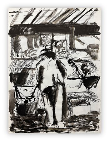 SAVERIO TERRUSO (1939-2003) - Senza Titolo, 1971