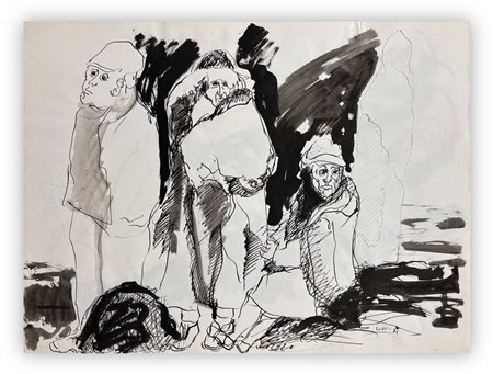 SAVERIO TERRUSO (1939-2003) - Senza Titolo, 1971