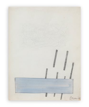 ARTURO VERMI (1928-1988) - Approdo, 1968