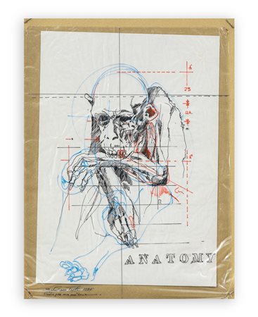 SEBASTIANO TROVATO (1948) - Anatomy (Studio per una anatomia), 1975