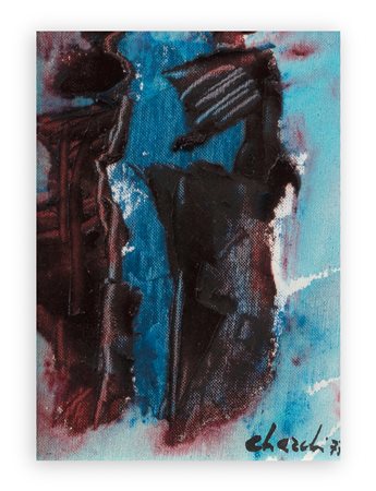 SANDRO CHERCHI (1911-1998) - Senza Titolo, 1977