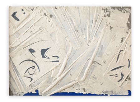 FRANCO ASSETTO (1911-1993) - Communication n.2 (Distemper), 1962