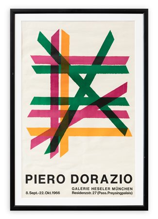 PIERO DORAZIO (1927-2005) - Senza Titolo, 1966