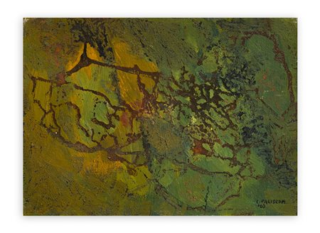 LEOPOLDO PACISCOPI (1925-2018) - Percezione ambigua, 1963