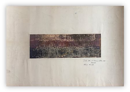 GIUSEPPE CUOCO - L'erba alta e il chiaro della città, 1964