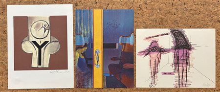 EDIZIONI BOLAFFIARTE (MATTIACCI, CASCELLA E CREMONINI) - Lotto unico di 3 fotolitografie