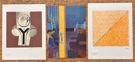 EDIZIONI BOLAFFIARTE (VERNA, CASCELLA E CREMONINI) - Lotto unico di 3 fotolitografie