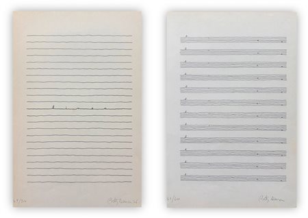 BETTY DANON (1920-2002) - Lotto unico di 2 litografie: