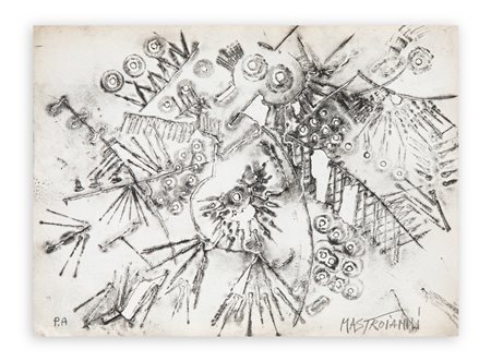 UMBERTO MASTROIANNI (1910-1998) - Senza Titolo