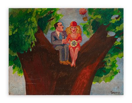 DANIELA ROMANO (1947-2009) - Innamorati sull'albero