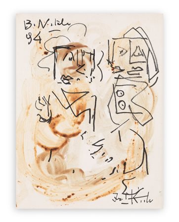 IBRAHIM KODRA (1918-2006) - Senza Titolo, 1994