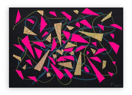 ENNIO FINZI (1931-2024) - Senza Titolo (Spazialista), Anni 2000