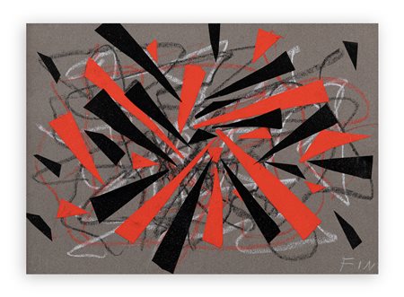 ENNIO FINZI (1931-2024) - Senza Titolo (Spazialista), Anni 2000