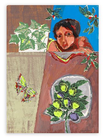 ALDO BORGONZONI (1913-2004) - Figura della speranza, 1973