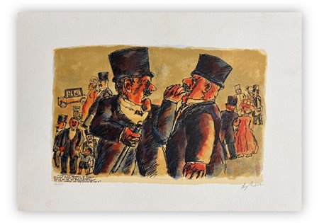 FRANZ BORGHESE (1941-2005) - Senza Titolo