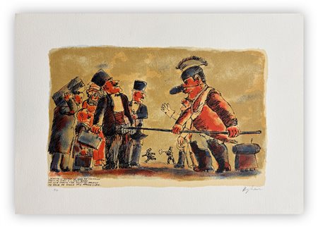 FRANZ BORGHESE (1941-2005) - Senza Titolo