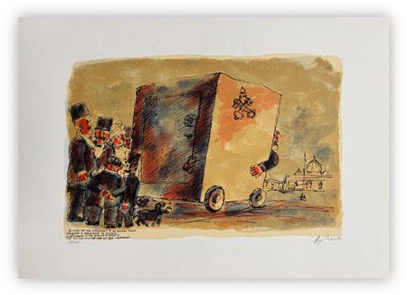 FRANZ BORGHESE (1941-2005) - Senza Titolo