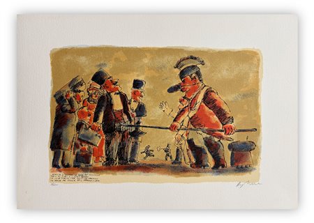 FRANZ BORGHESE (1941-2005) - Senza Titolo