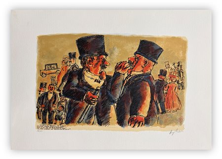 FRANZ BORGHESE (1941-2005) - Senza Titolo