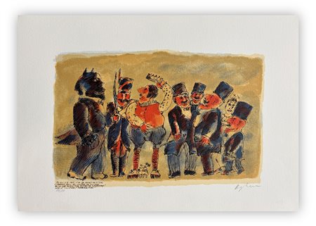 FRANZ BORGHESE (1941-2005) - Senza Titolo