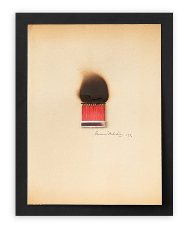 BERNARD AUBERTIN (1934-2015) - Dessin de feu, 1974
