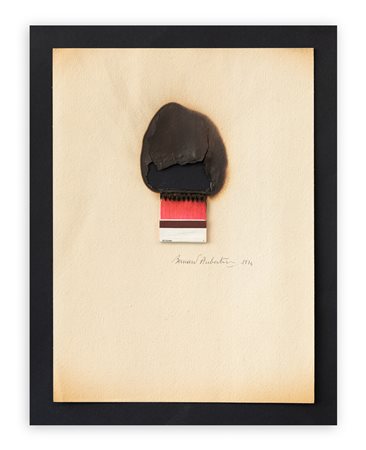 BERNARD AUBERTIN (1934-2015) - Dessin de feu, 1975