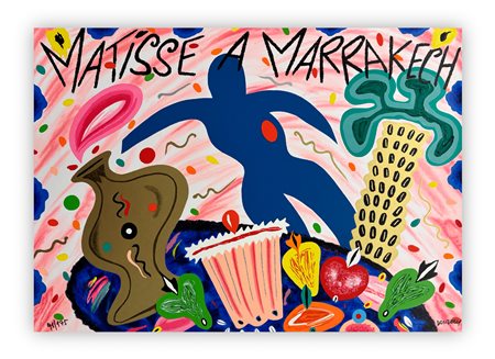 BRUNO DONZELLI (1941) * Matisse a Marrakech