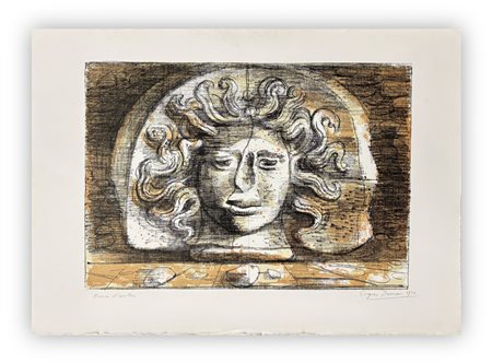 EUGÈNE GUSTAVOVITCH BERMAN (1899-1972) - Senza Titolo (Medusa), 1970