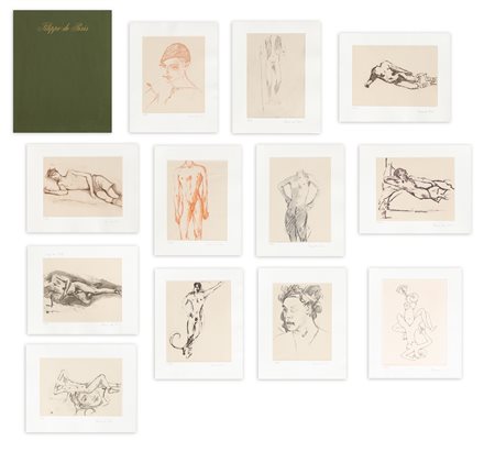 BONA DE MANDIARGUES (BONA TIBERTELLI DE PISIS) (1926-2000) - Filippo de Pisis. Undici più uno, 1975