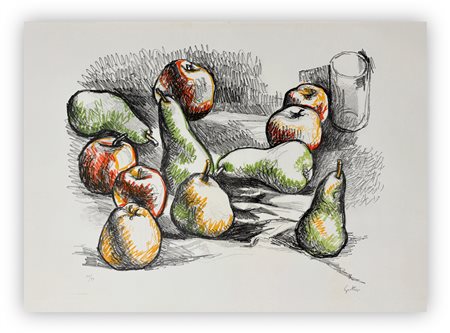 RENATO GUTTUSO (1911-1987) - Natura morta, 1975