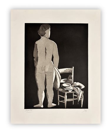 GIACOMO MANZÙ (1908-1991) - Senza Titolo