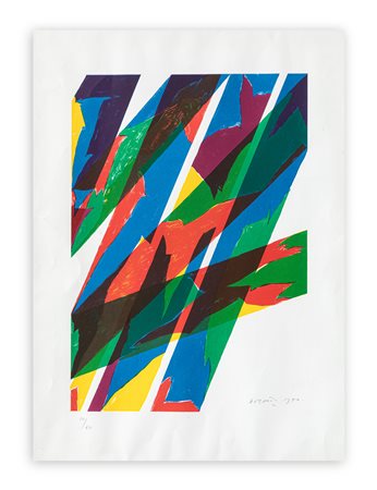 PIERO DORAZIO (1927-2005) - Senza Titolo, 1970