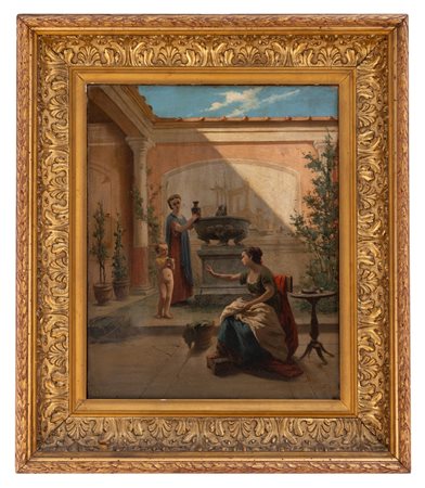 Lodovico Raymond - Scena pompeiana (1873)