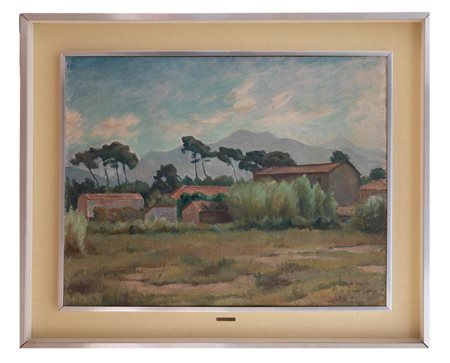 Raffaele De Grada - Paesaggio rurale