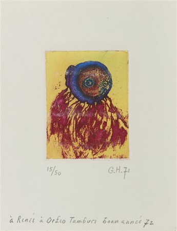 HUGNET GEORGES (1904 - 1974) - SENZA TITOLO .