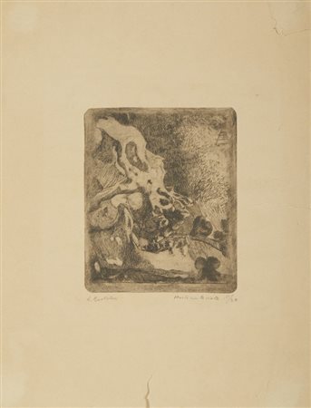 BARTOLINI LUIGI (1892 - 1963) - MORTE CON LE VIOLE.