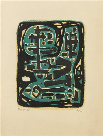 MANESSIER ALFRED (1911 - 1993) - SENZA TITOLO .